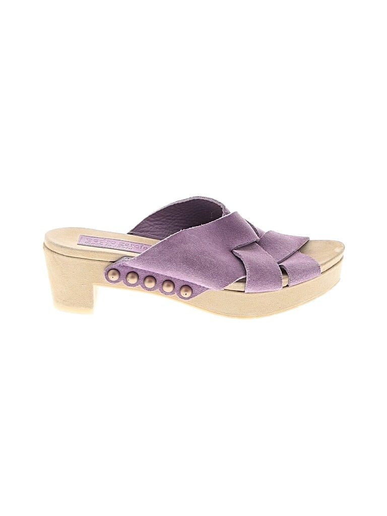 Pre-owned Pedro Garcia Mule/clog In Purple