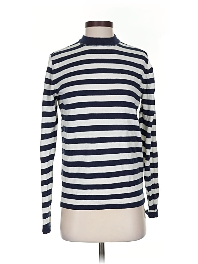 Pre-owned Primark Turtleneck Sweater In Blue