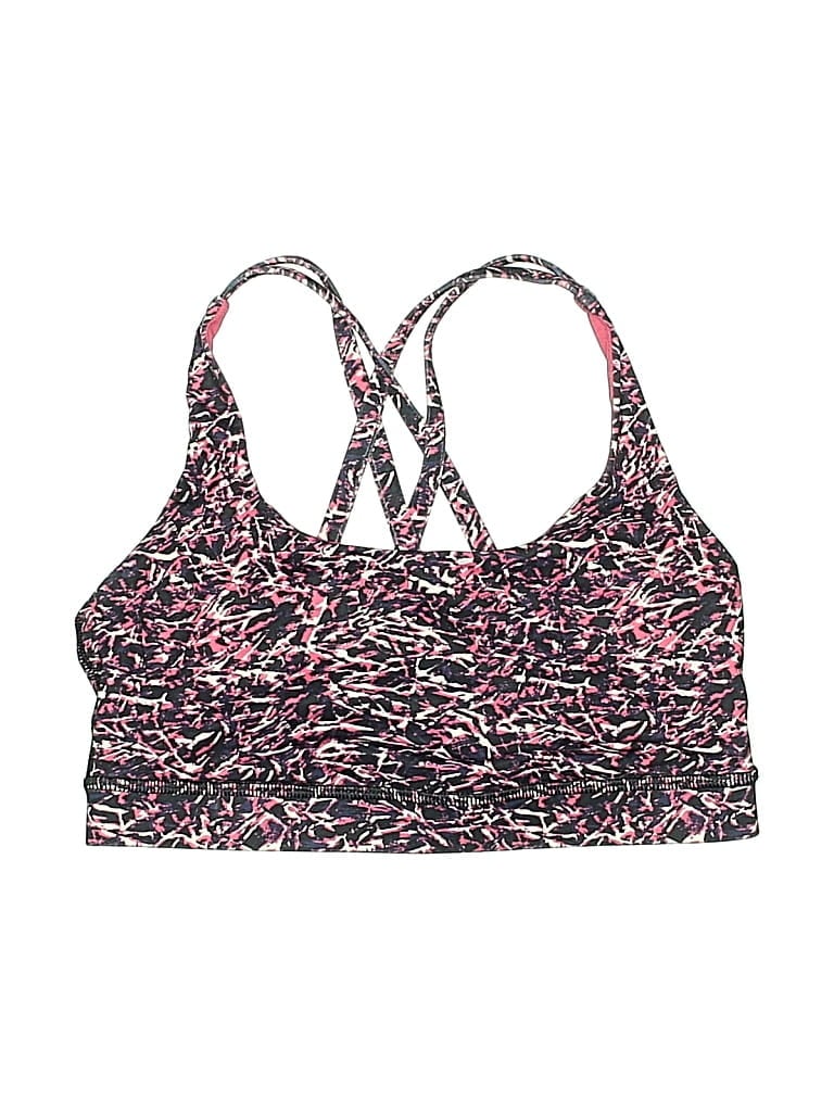 Pre-owned Lululemon Athletica Swimsuit Top Pink Swimwear