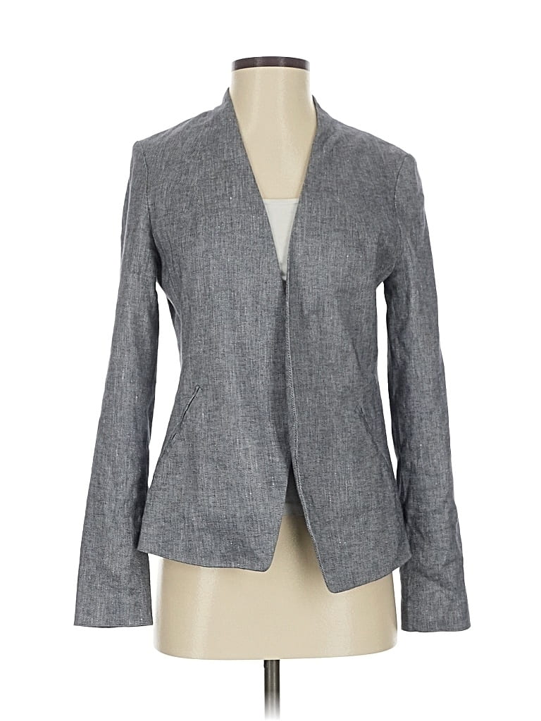 Pre-owned Banana Republic Blazer Jacket In Gray