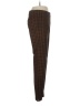 Ecru Houndstooth Brown Dress Pants Size M - photo 4