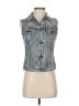 J.Crew 100% Cotton Blue Denim Vest Size XS - photo 1