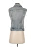 J.Crew 100% Cotton Blue Denim Vest Size XS - photo 2