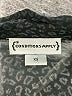 Conditions Apply 100% Viscose Black Long Sleeve Blouse Size XS - photo 7
