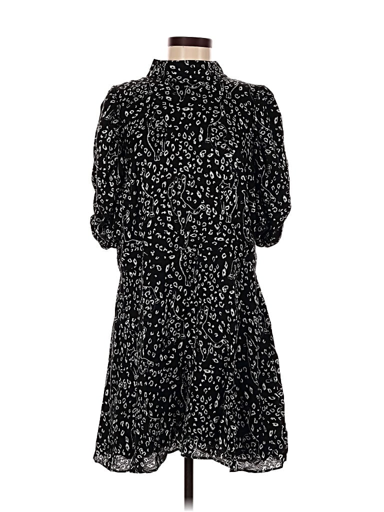 Pre-owned Ted Baker Casual Dress In Black