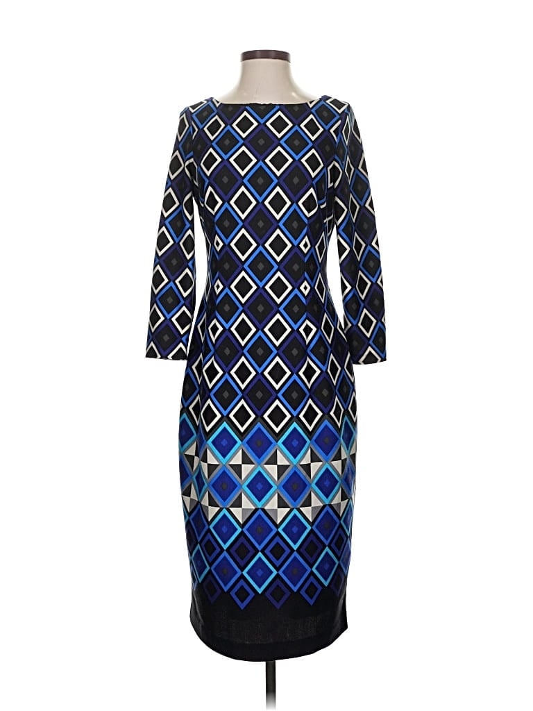 Pre-owned Eliza J Cocktail Dress In Blue