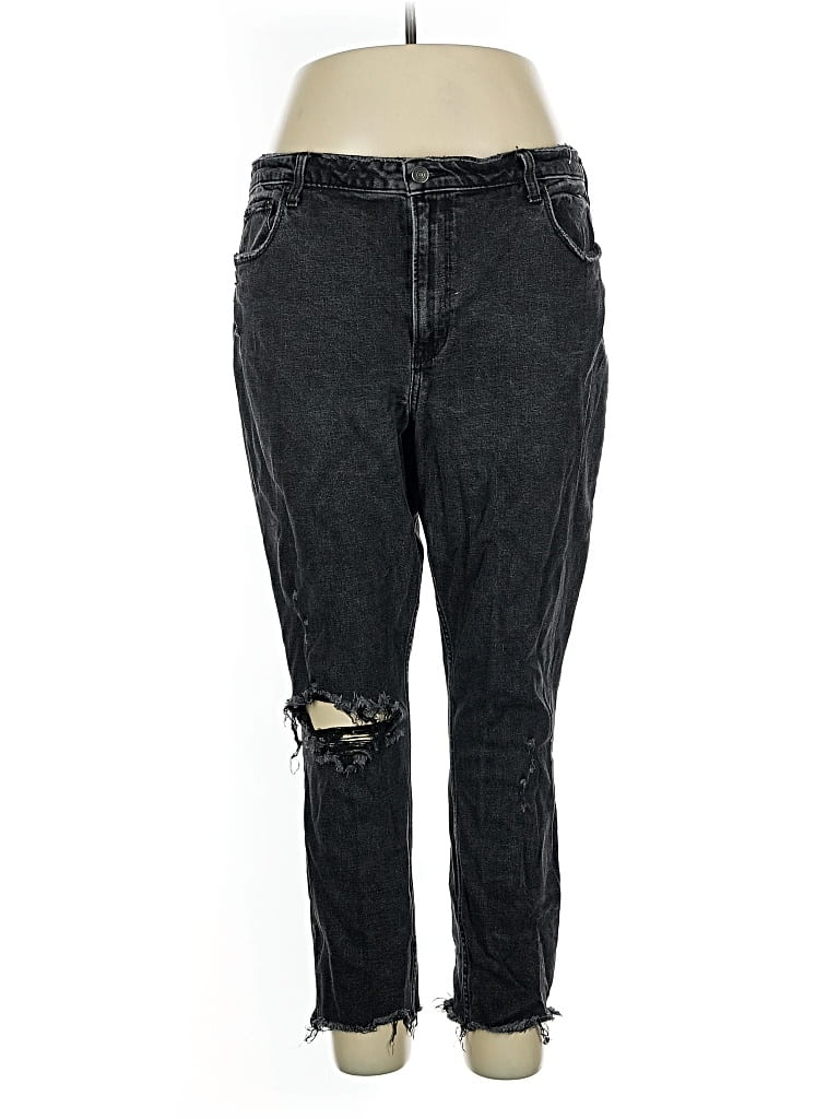 Pre-owned Abercrombie & Fitch Jeans In Black