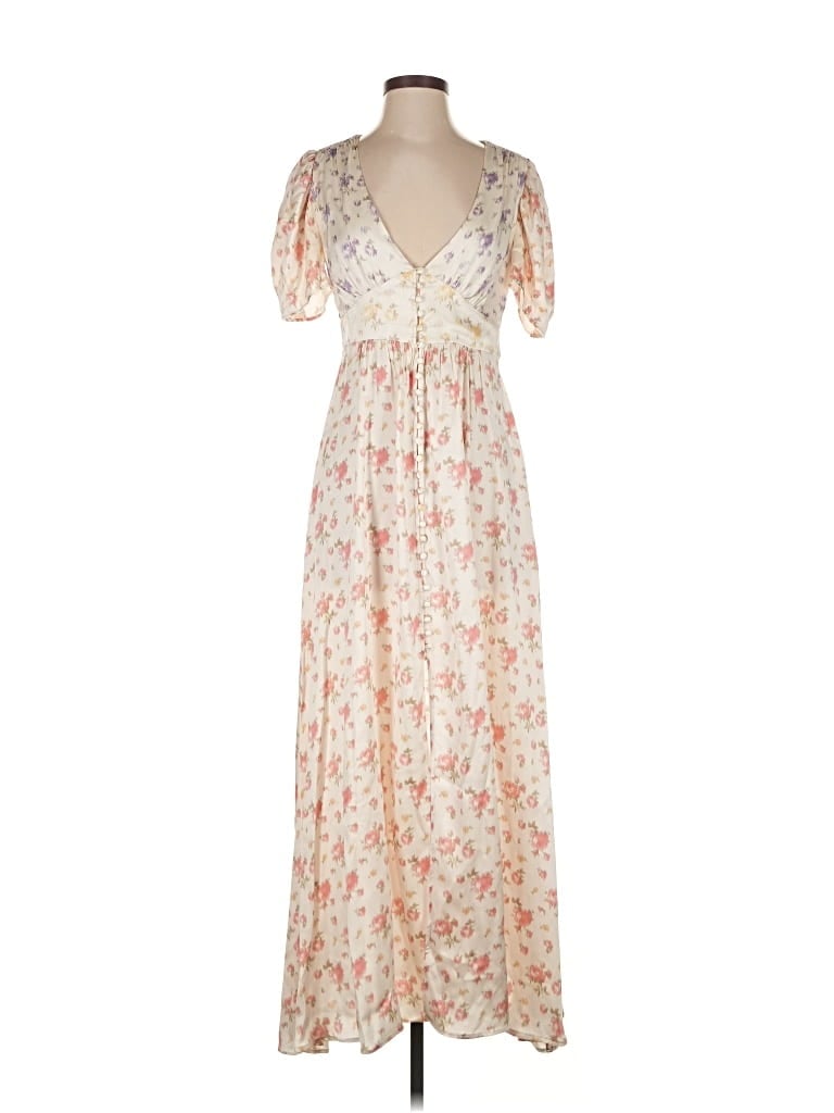 Pre-owned Loveshackfancy Casual Dress In White