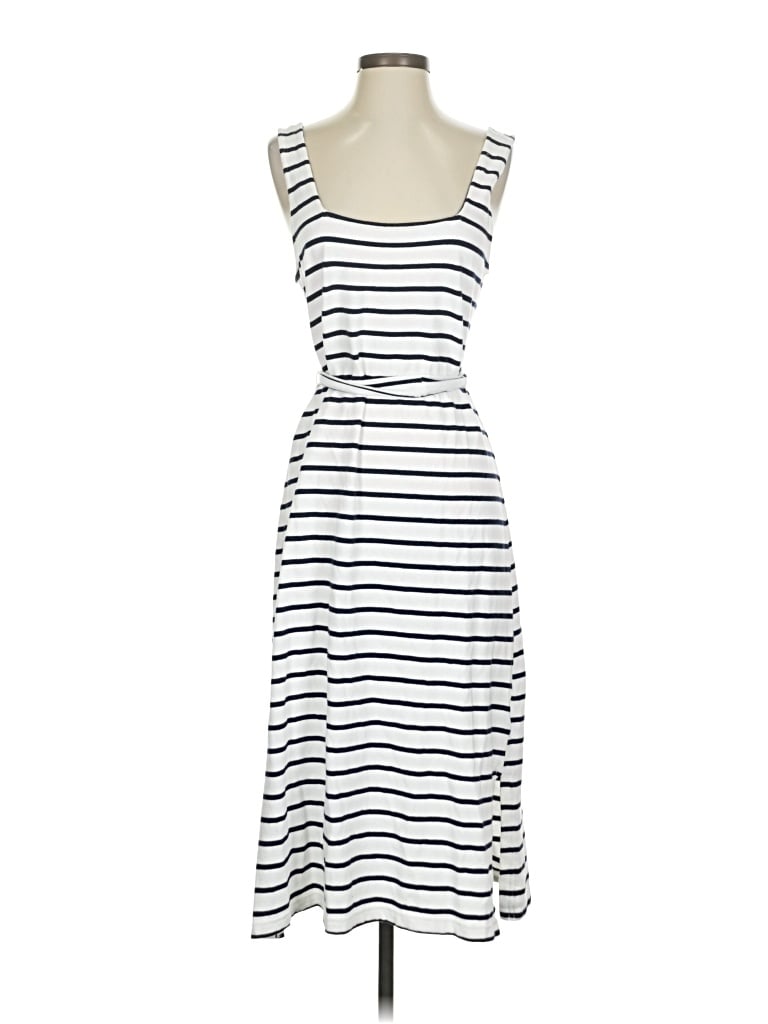 Pre-owned Gap Casual Dress In White