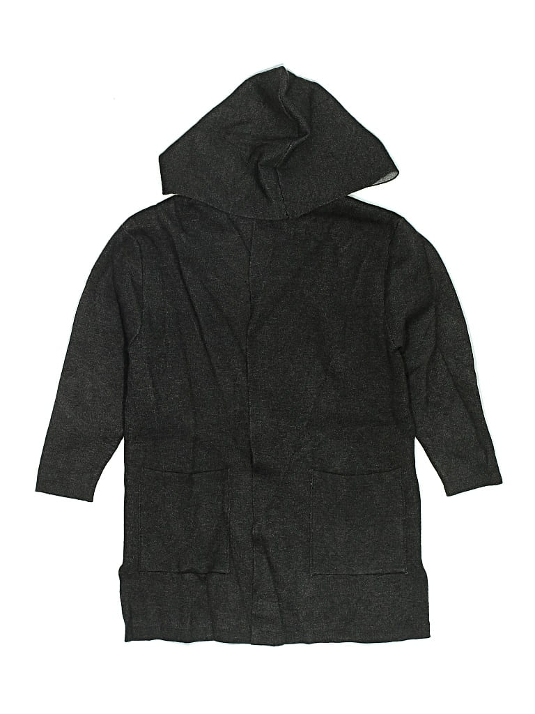 Pre-owned Zara Kids' Zip Up Hoodie In Black
