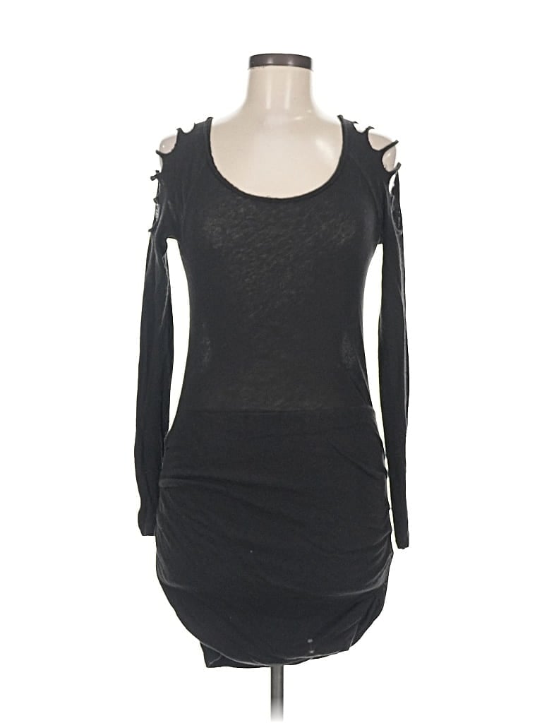 Pre-owned Maje Casual Dress In Black