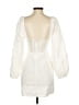 Assorted Brands 100% Polyester White Cocktail Dress Size XXS - photo 2