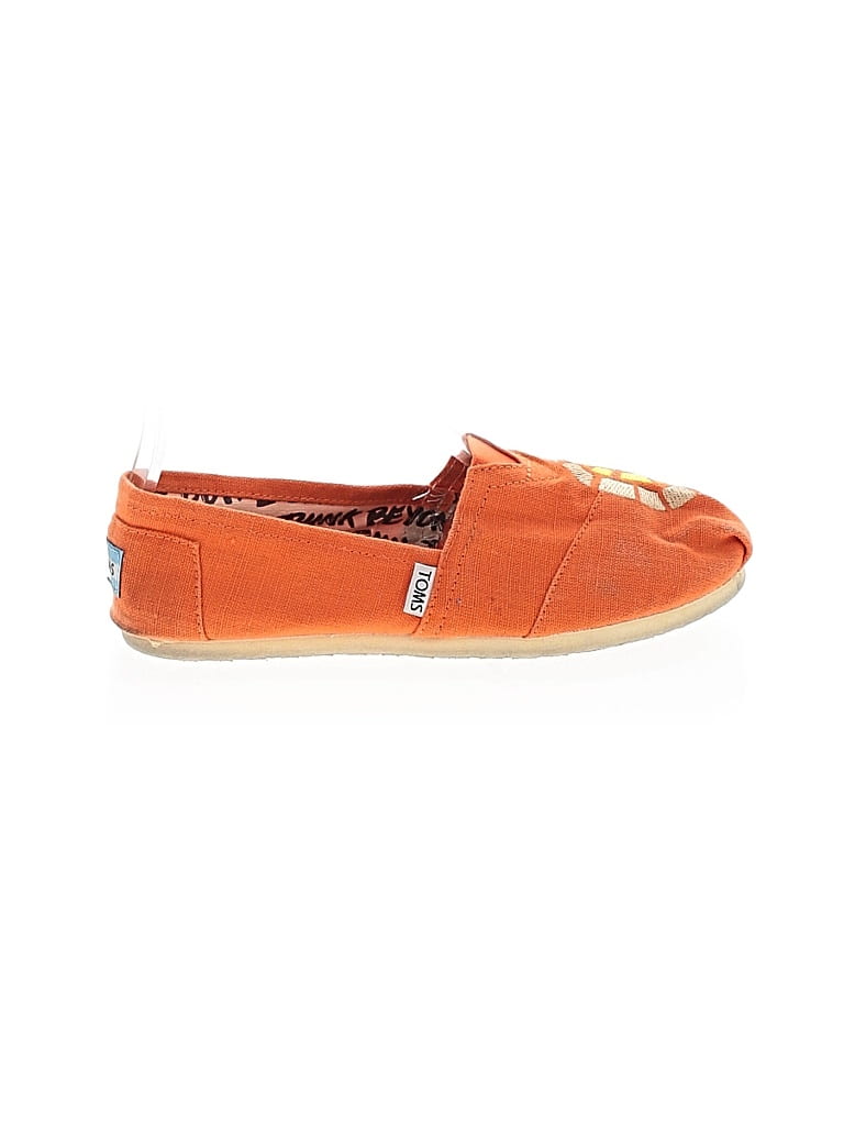 Pre-owned Toms Flats In Orange