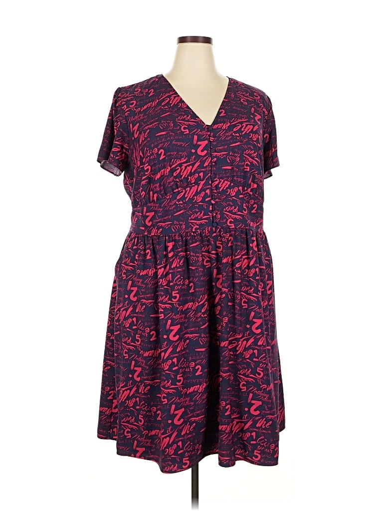 Pre-owned Sejour Casual Dress In Pink