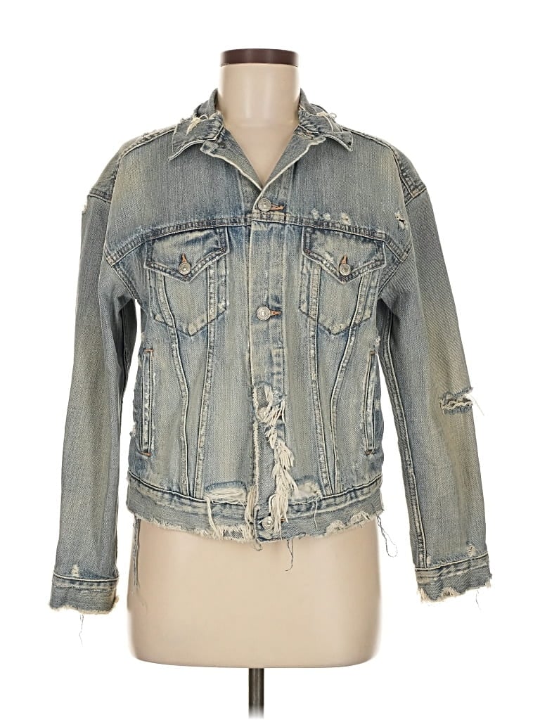 Pre-owned Polo Ralph Lauren Denim Jacket In Blue