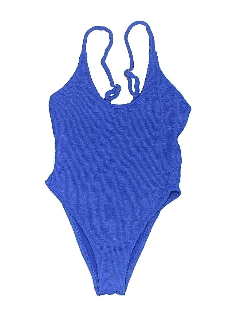 Pre-owned Wild Fable Bodysuit In Blue