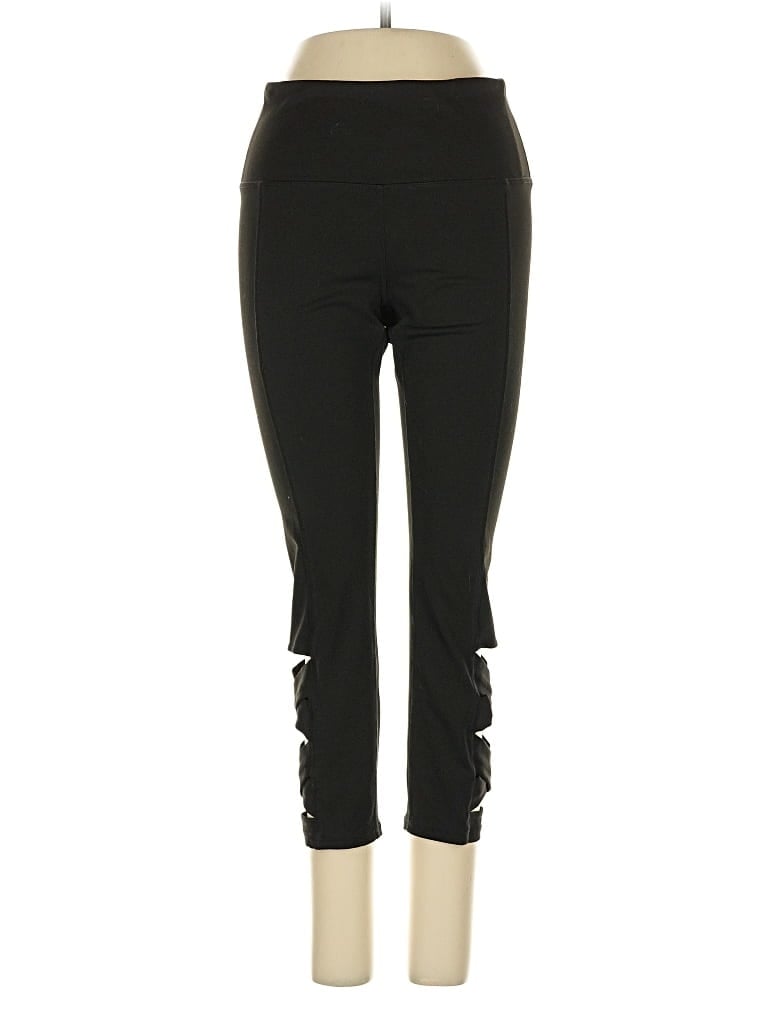 Pre-owned Gaiam Active Pants In Black