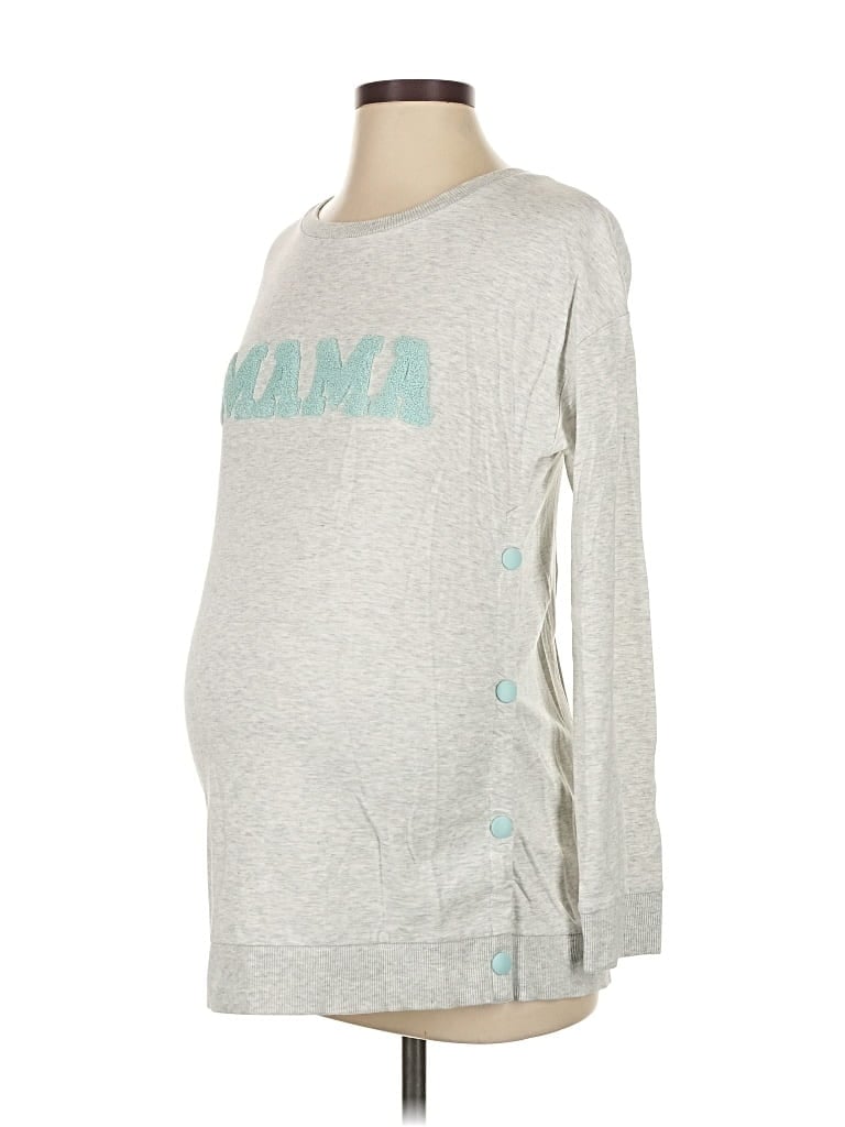 Pre-owned Seraphine Sweatshirt In Silver