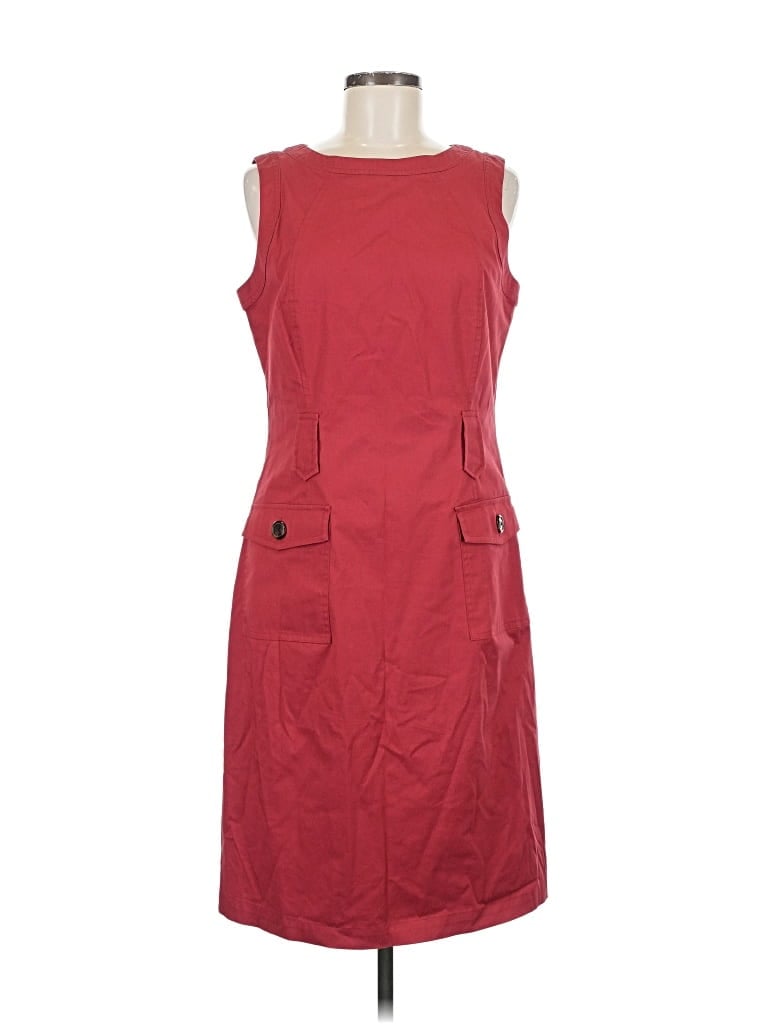 Pre-owned Talbots Casual Dress In Red