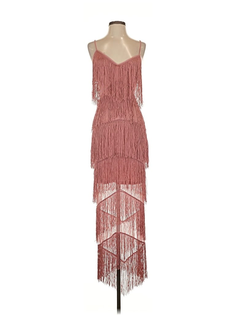Pre-owned Asos Design Cocktail Dress In Pink