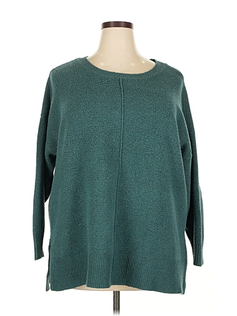 Pre-owned A.n.a. A New Approach Pullover Sweater In Blue