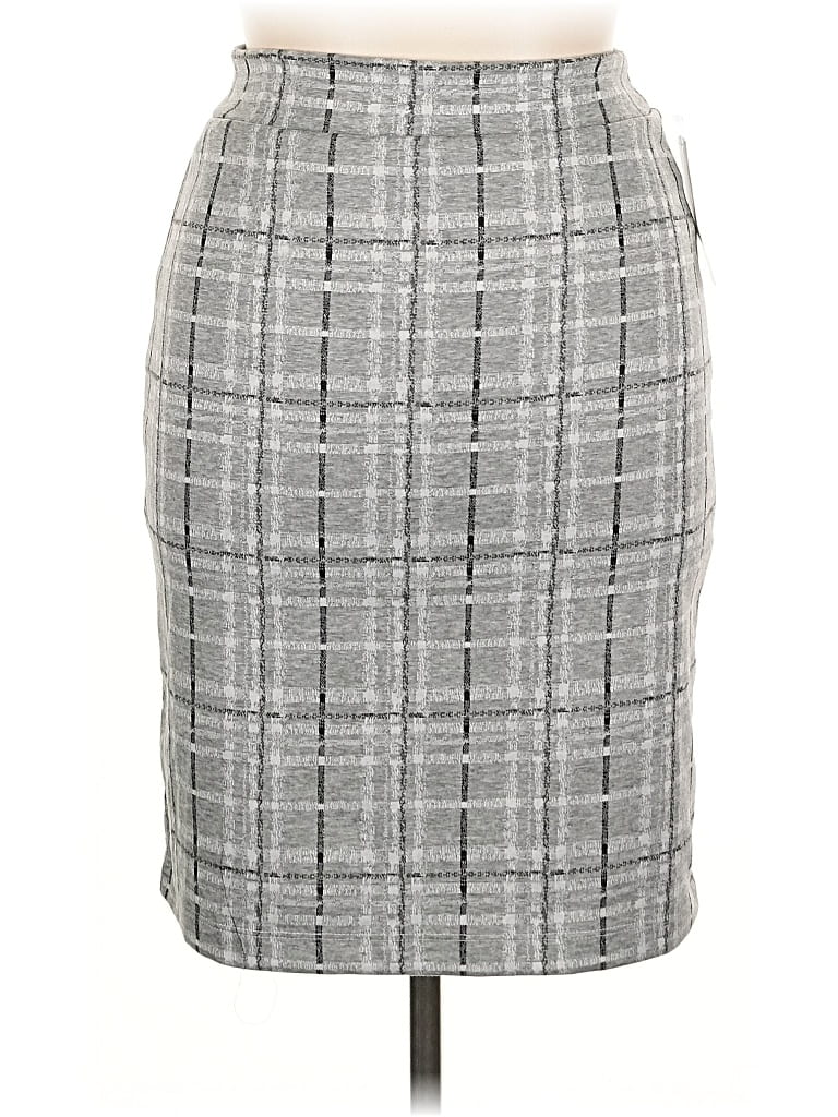 Renee C Formal Skirt In Gray
