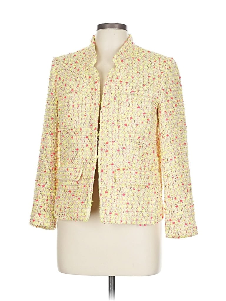 Pre-owned J.crew Collection Blazer Jacket In Yellow