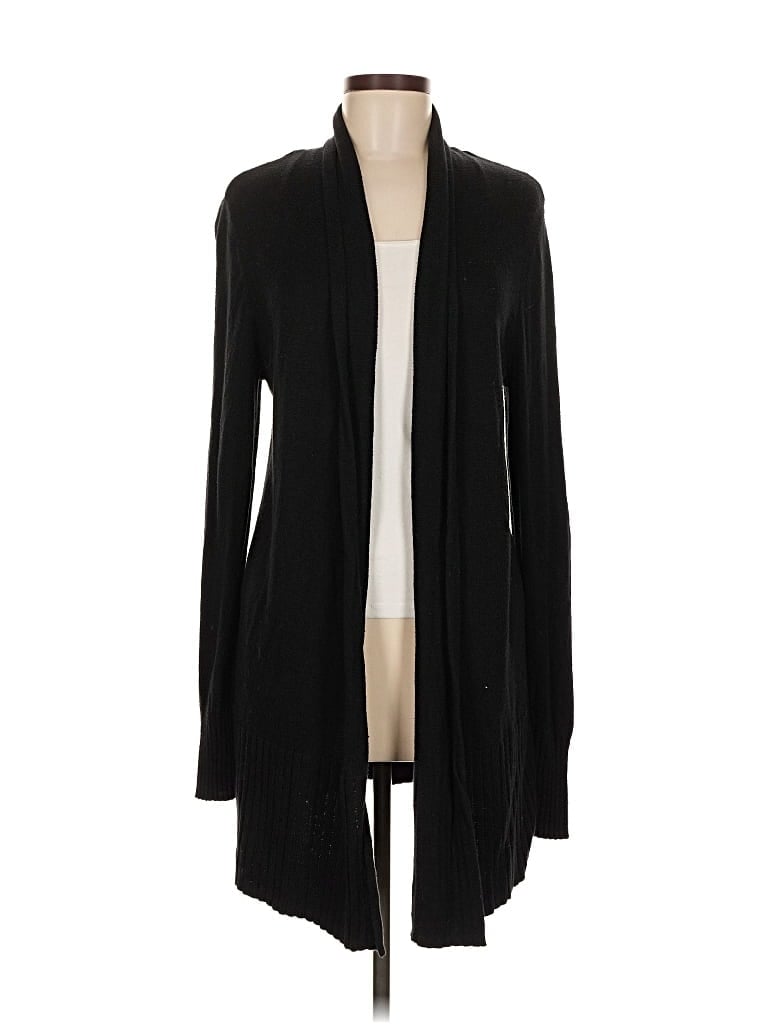 Pre-owned Ann Taylor Loft Outlet Cardigan Sweater In Black