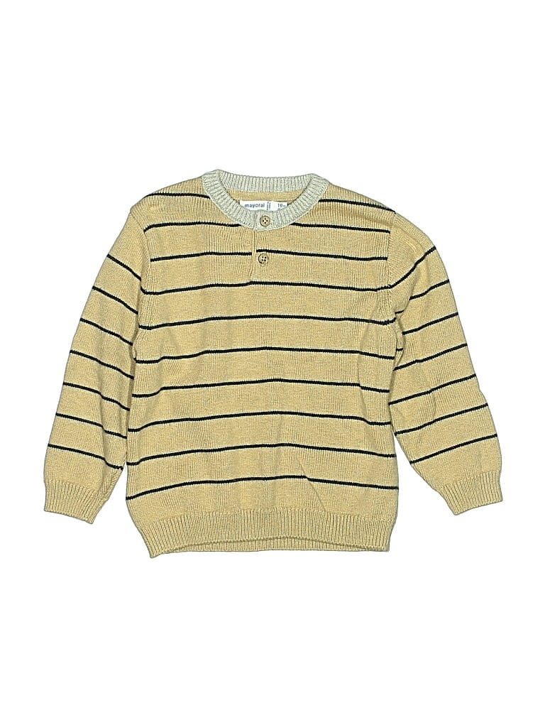 Pre-owned Mayoral Kids' Pullover Sweater In Yellow