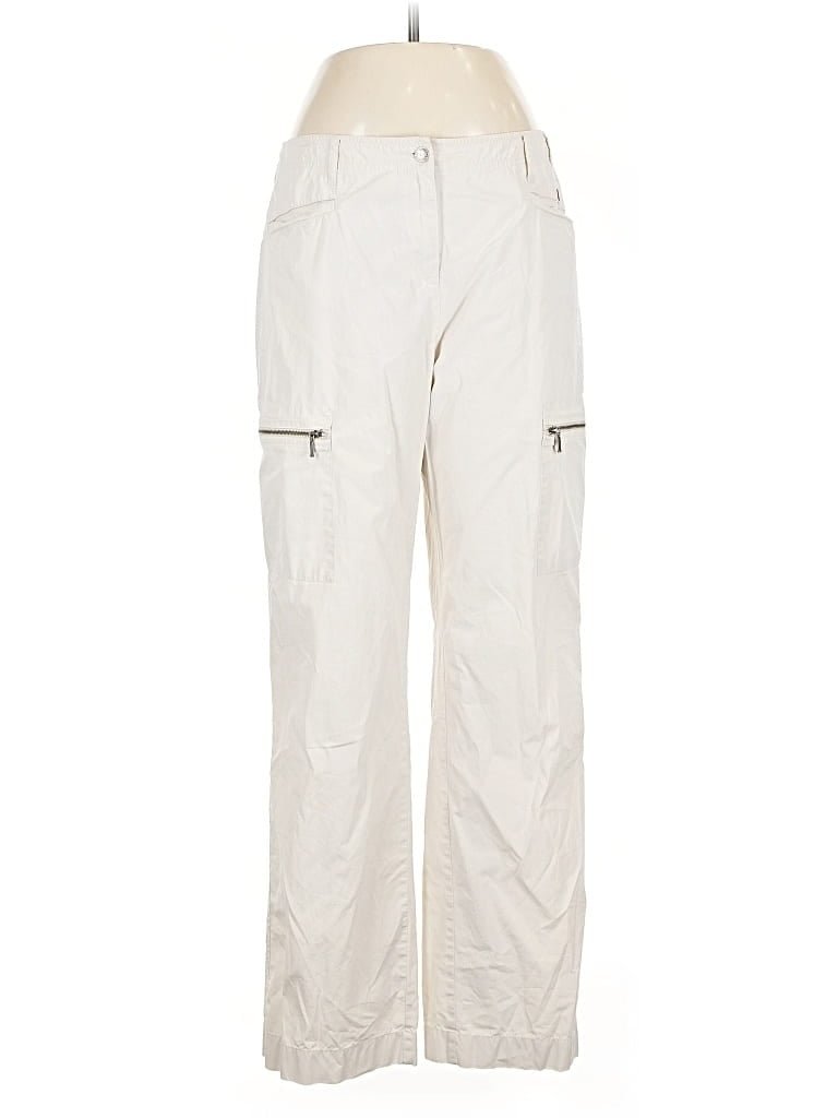 Pre-owned Jjill Casual Pants In White