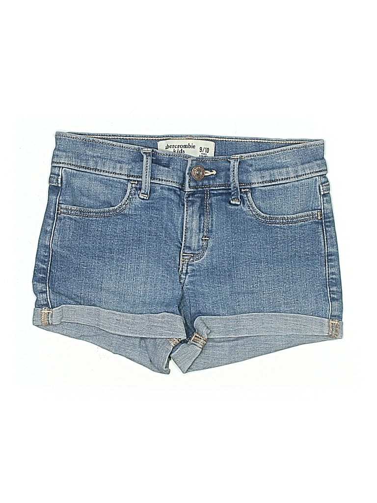 Pre-owned Abercrombie Kids' Denim Shorts In Blue