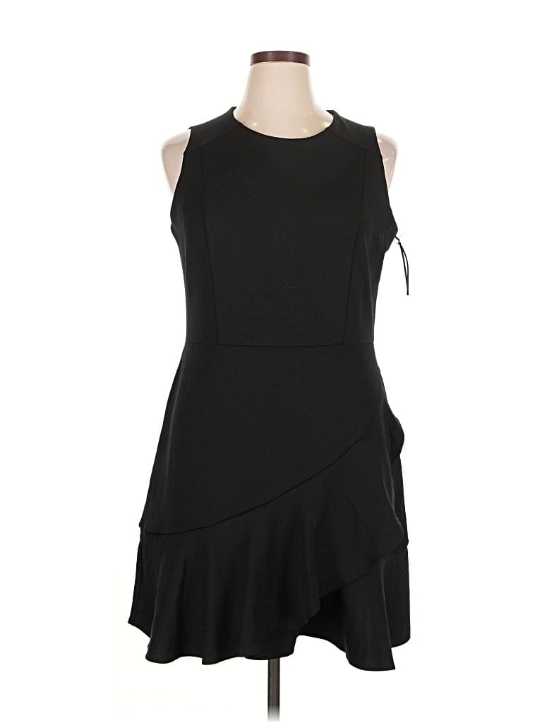 Pre-owned Simply Vera Vera Wang Cocktail Dress In Black