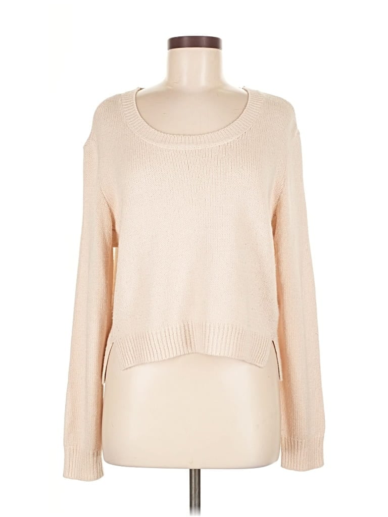 Pre-owned Divided By H&m Pullover Sweater In Brown