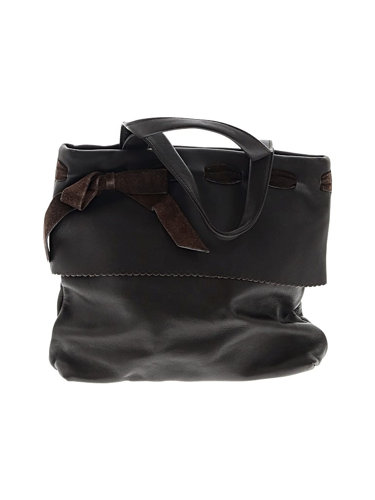 Pre-owned Furla Satchel In Brown