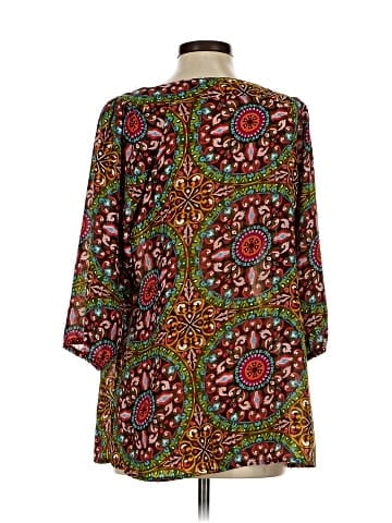 Art and Soul 3/4 Sleeve Blouse (view 2)