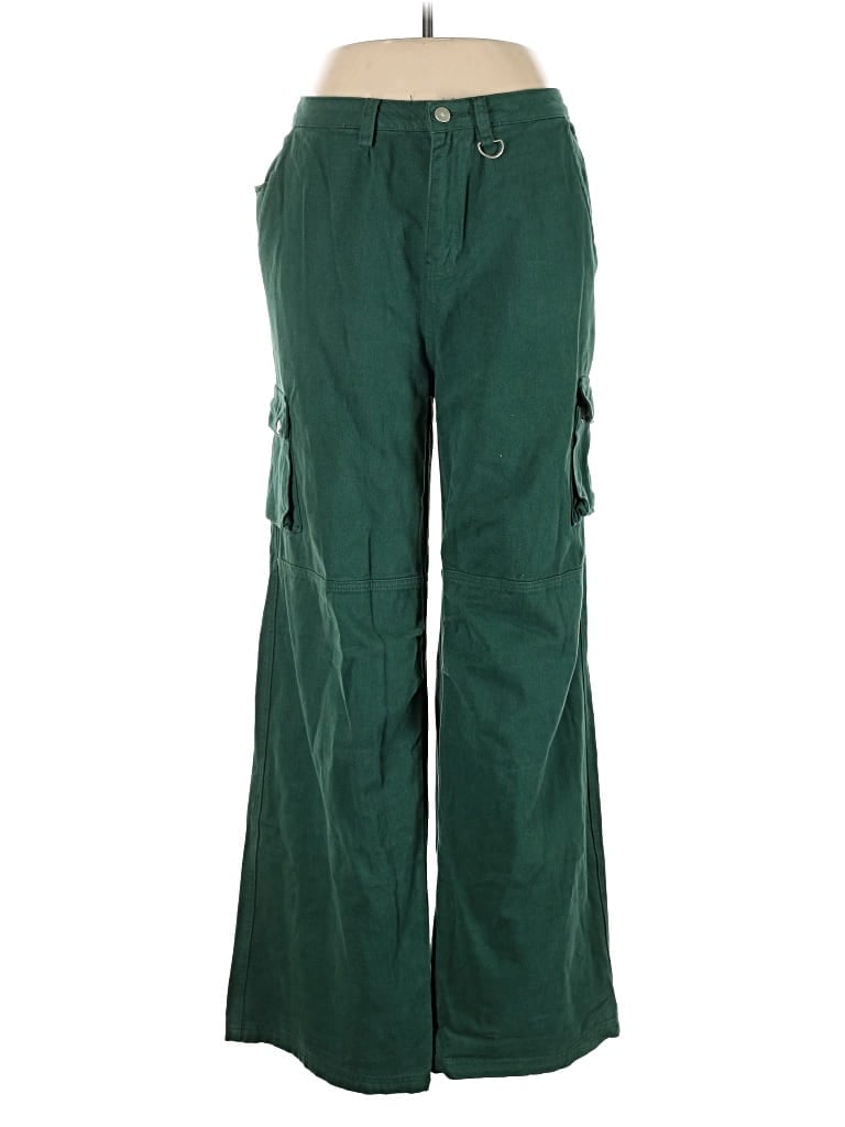 Pre-owned Princess Polly Jeans In Green