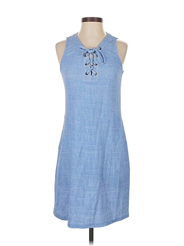 Pre-owned Tommy Bahama Casual Dress In Blue