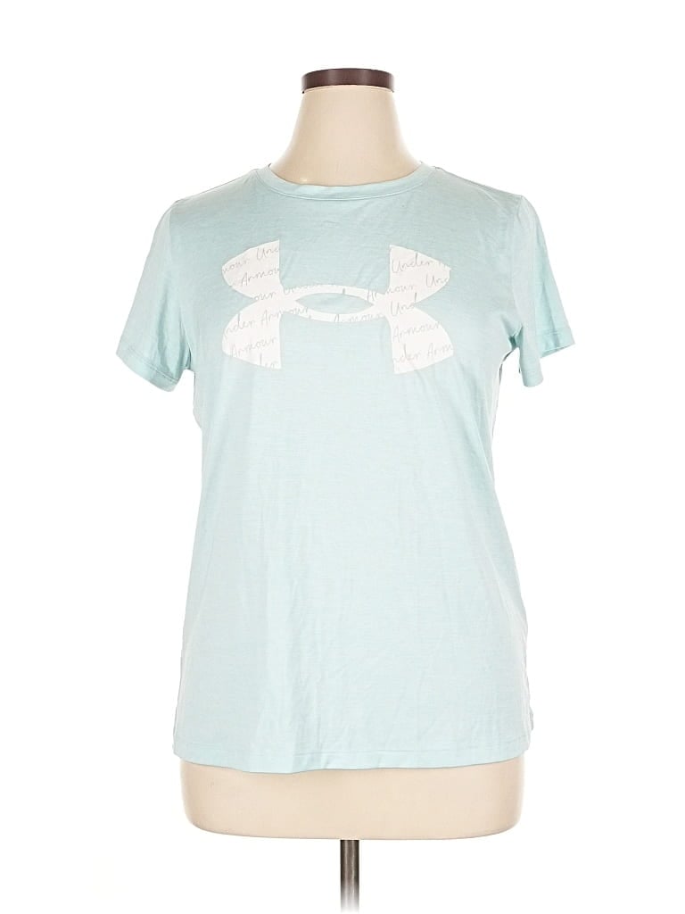 Pre-owned Under Armour Short Sleeve T-shirt In Blue