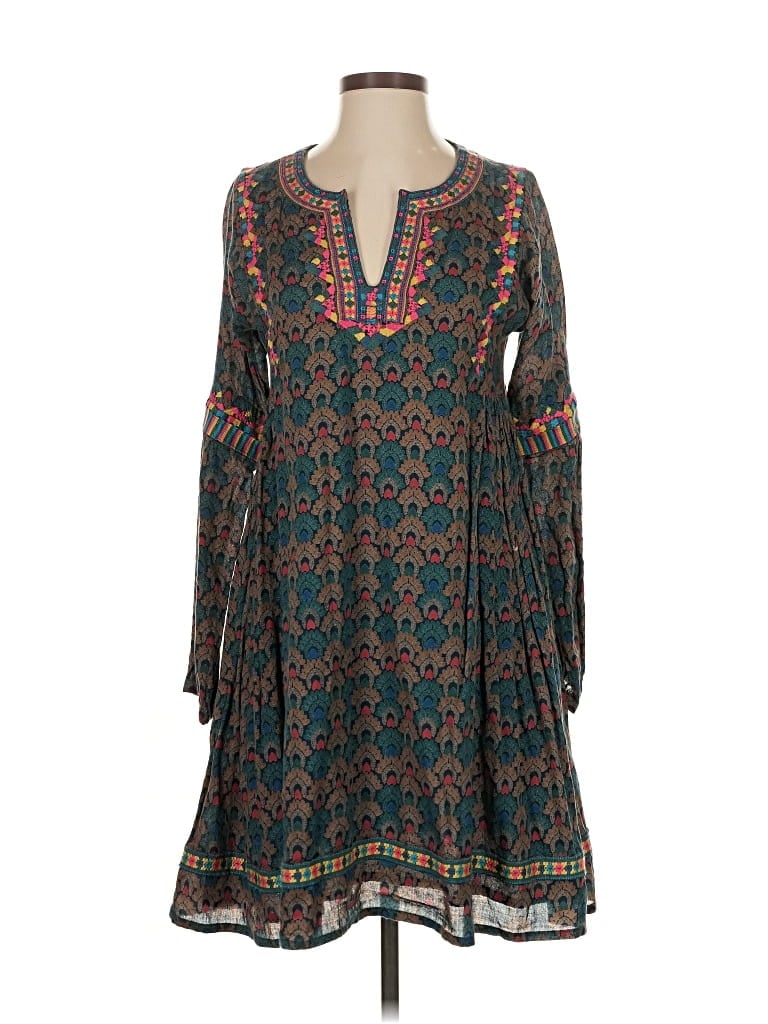 Pre-owned Roller Rabbit Casual Dress In Blue