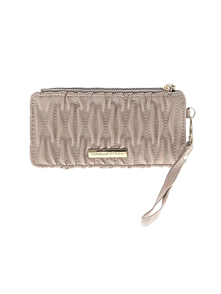 Pre-owned Adrienne Vittadini Wristlet In Brown