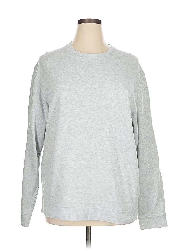 Pre-owned Mizzen + Main Sweatshirt In Silver