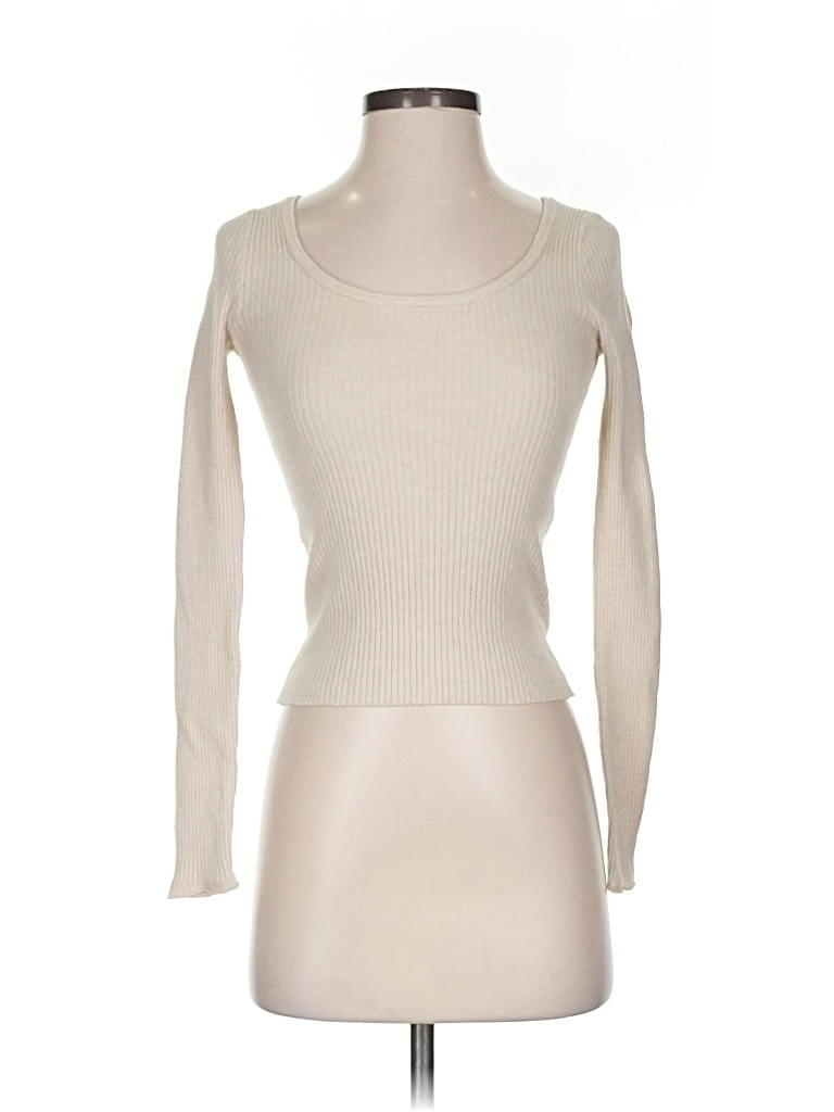 Pre-owned Universal Thread Turtleneck Sweater In White