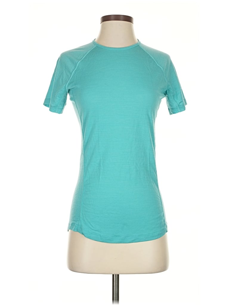 Pre-owned Icebreaker Active T-shirt In Blue