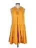 Max Studio Yellow Casual Dress Size XS - photo 1