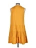 Max Studio Yellow Casual Dress Size XS - photo 2