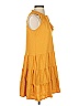 Max Studio Yellow Casual Dress Size XS - photo 4