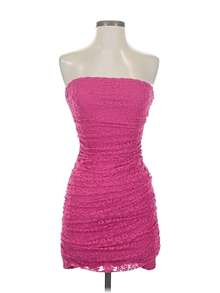 Pre-owned Hello Molly Cocktail Dress In Pink