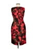 L.K. Bennett Graphic Red Cocktail Dress Size 6 - photo 2