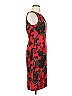 L.K. Bennett Graphic Red Cocktail Dress Size 6 - photo 4
