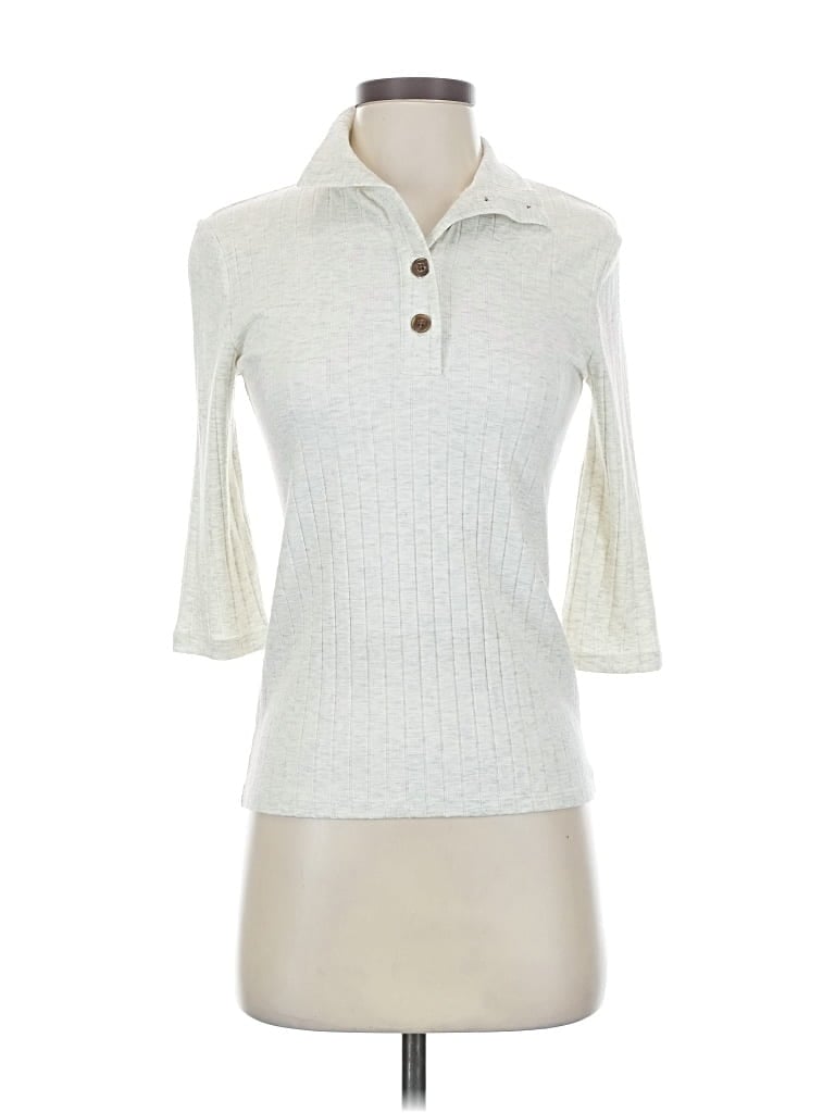 Pre-owned Vince Pullover Sweater In White